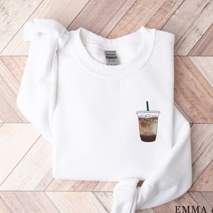 Iced Coffee Sweatshirt, Coffee Lover Geschenk, Iced Coffee Shirt, Iced Coffee Sweater, Coffee Addict Shirt, Bring me an Iced Coffee Shirt