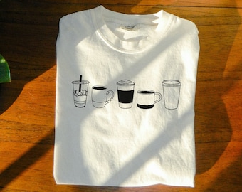 Comfort Colors Coffee Shirt, Coffee Lover Gift, Coffee Tshirt, Womens Coffee Shirt, Teacher Gifts, Gift for Her, Iced Coffee Shirt
