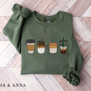 Coffee Sweatshirt, Coffee Sweater, But First Coffee, Gift for Coffee Lover, Coffee Please Shirt, Crewneck Sweatshirt for Women, Coffee Shirt