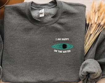 Kayak Shirt, Kayaking Gifts, Kayak Sweatshirt, Outdoorsy Gifts, Camping Gift, Canoeing, Womens Camping Sweatshirt, Nature Lover Gift