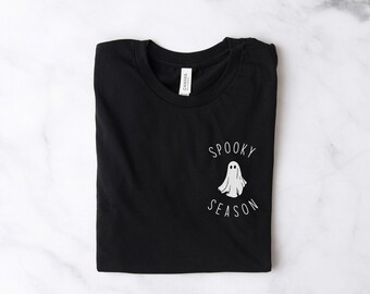 Spooky Season Shirt, Halloween Crewneck, Ghost Shirt, Halloween T-Shirt, Fall Shirt, Cute Halloween Shirt, Halloween Party Shirt