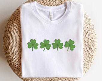 St Patricks Day Shirt für Frauen, Kleeblatt Shirt, Glücksshirt, St Patricks Day T-Shirt, Irish Shirt, St Patricks Day Shirt, Klee Shirt