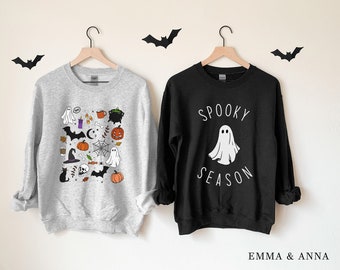 Halloween womens sweatshirts discount