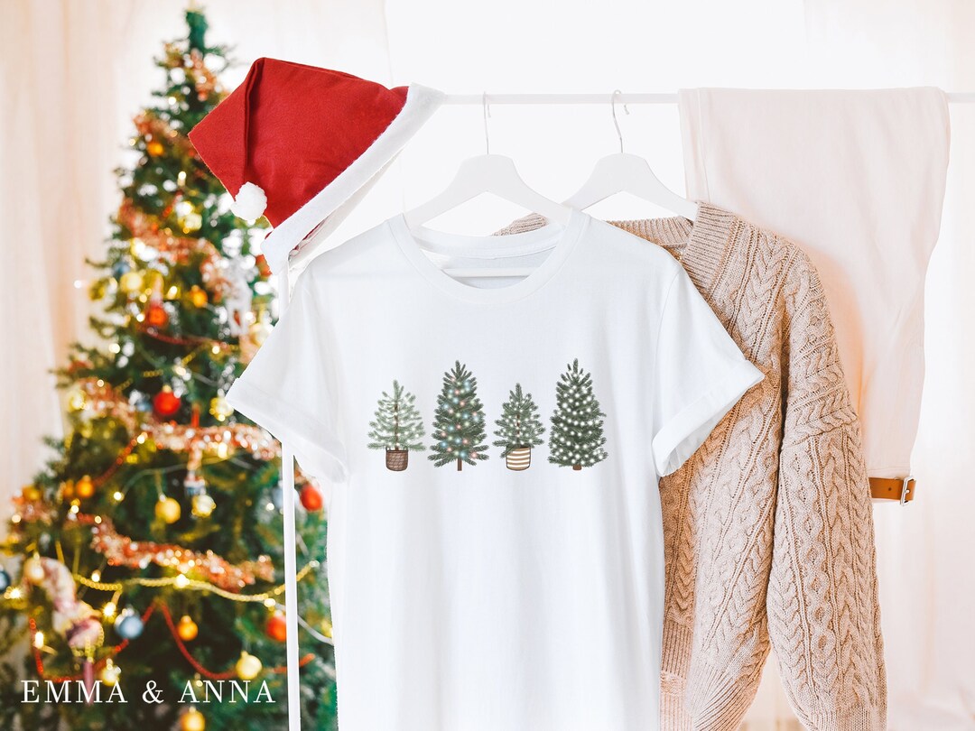 Chemises de Noël pour femmes Chemise de sapin de Noël - Etsy France