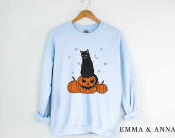 CERYIWER Sudaderas De Halloween Para Mujer, Divertido Suéter De
