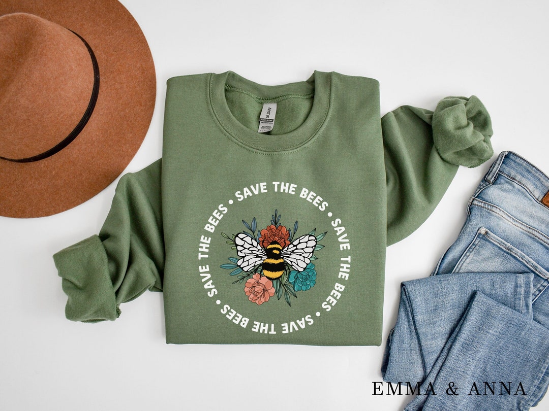 Sweatshirt with bee