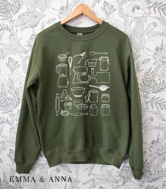 Baking Sweatshirt, Baking Shirt, Baking Gifts, Bakery Gifts, Love Baking, Baking Lover Sweatshirt, Pastry Chef Sweatshirt, Baker Shirts