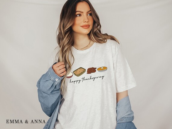 Thanksgiving Shirt for Women Pie Shirt Thanksgiving T shirt