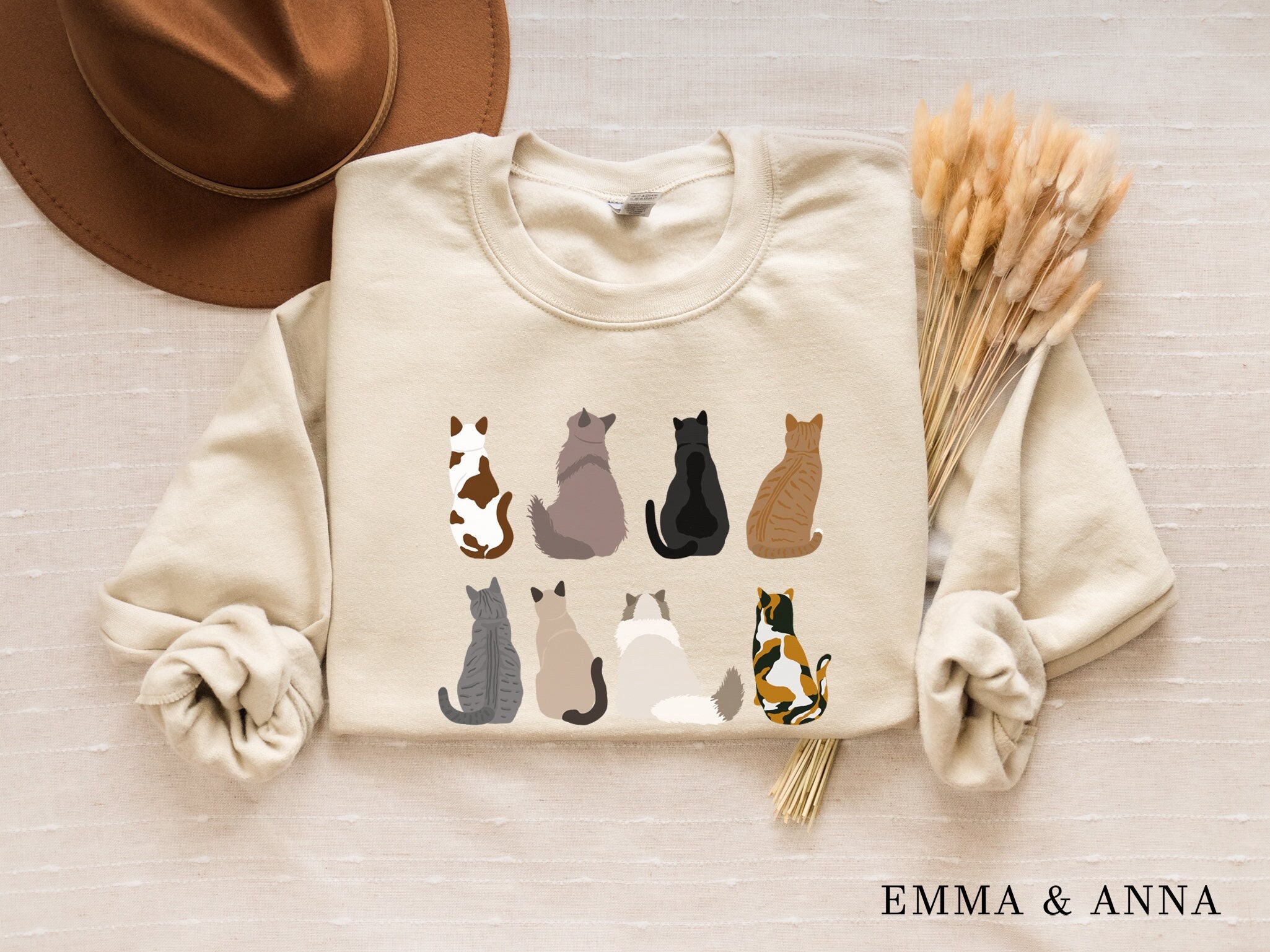 さらに100円引き◆LMC◆SPORT CAT SWEATSHIRT Cat Sweatshirt, Cat Sweater, Cat Crewneck Sweatshirt, Cat