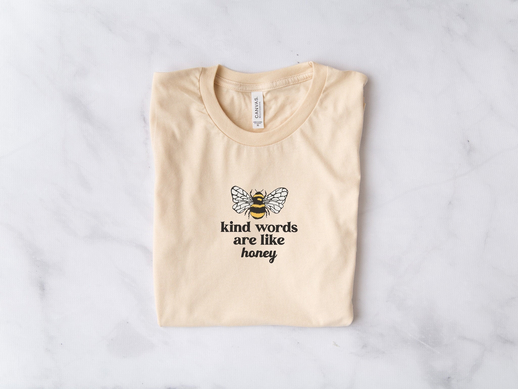 Kind Words Are Like Honey Shirt Bumble Bee Shirt Christian - Etsy