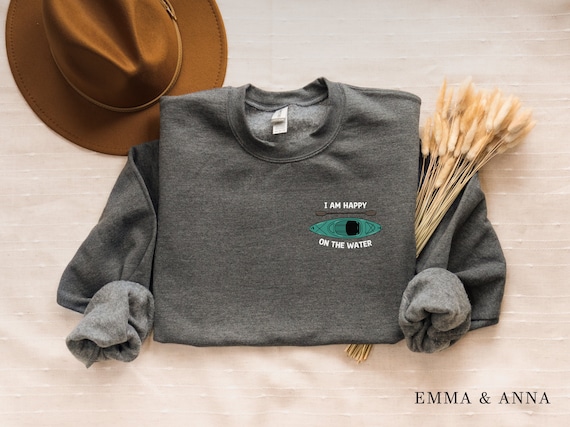 Kayak Shirt, Kayaking Gifts, Kayak Sweatshirt, Outdoorsy Gifts, Camping Gift, Canoeing, Womens Camping Sweatshirt, Nature Lover Gift
