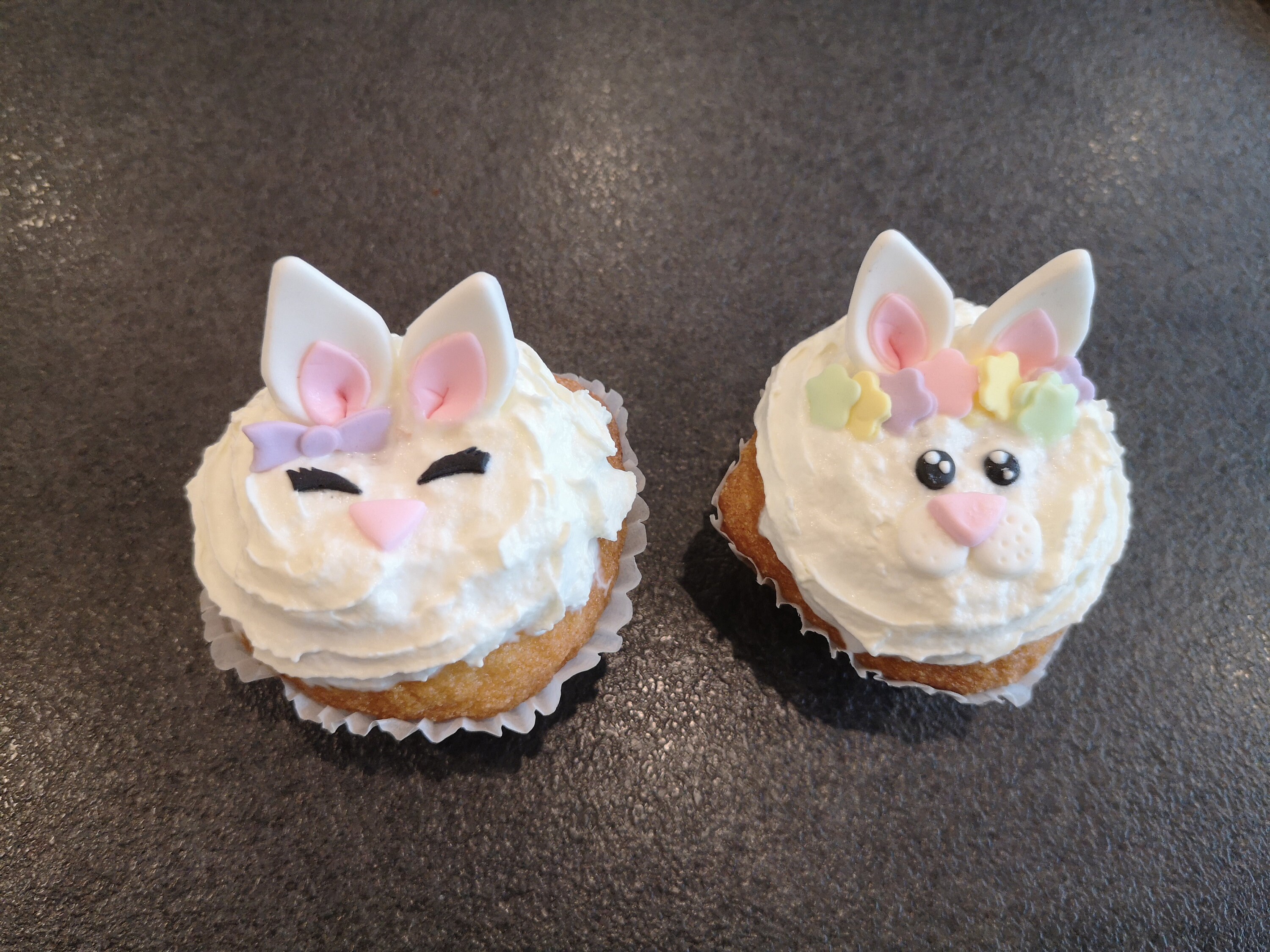 Easter Bunnies for Cupcakes and Muffins Set of 6 Easter Muffin Etsy