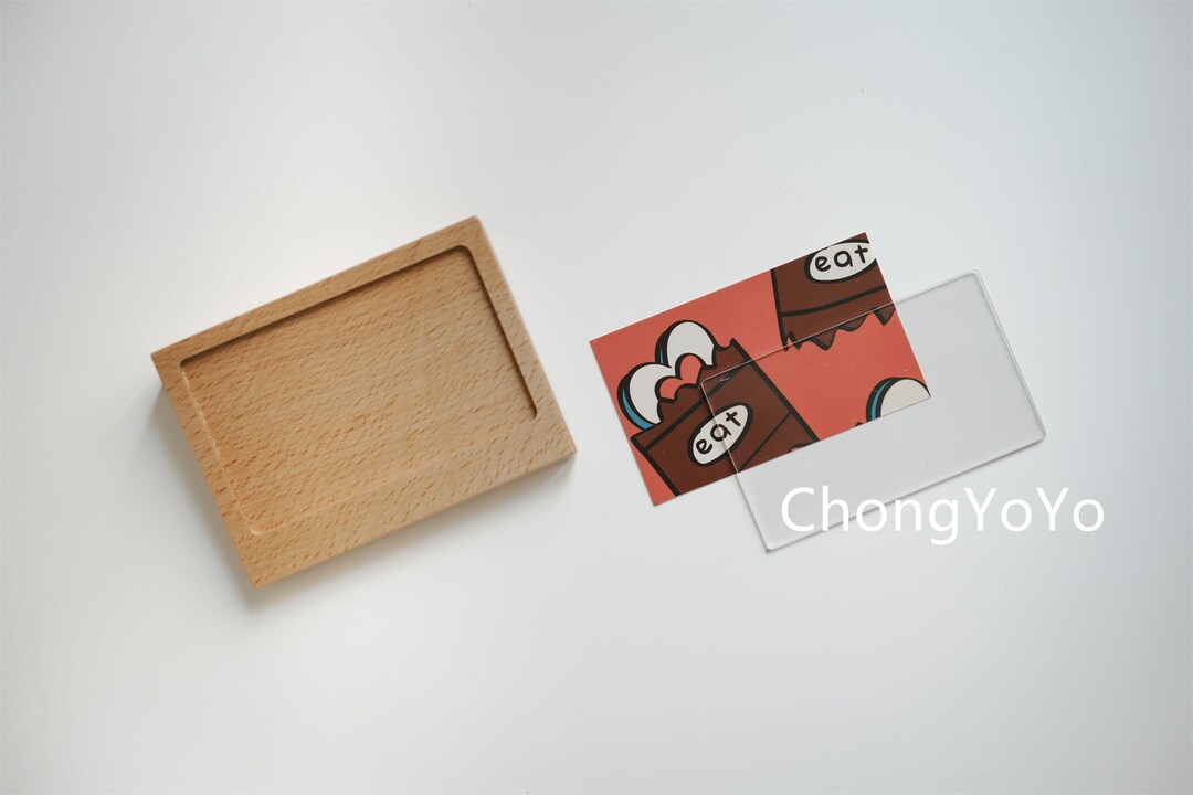 Card Holder Price Tag Holder Set , Desktop Note Holder, Wooden Price Tag Holder Etsy