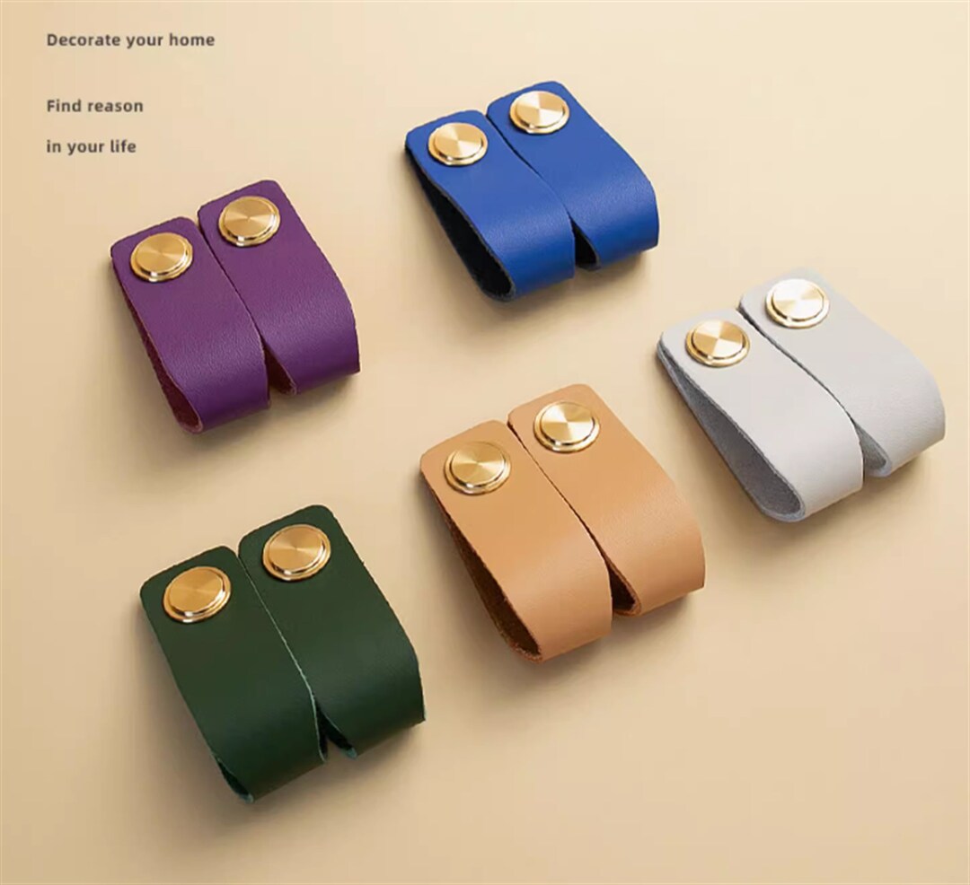 Brass Cowhide Door Knobs Drawer Pulls Brass Etsy