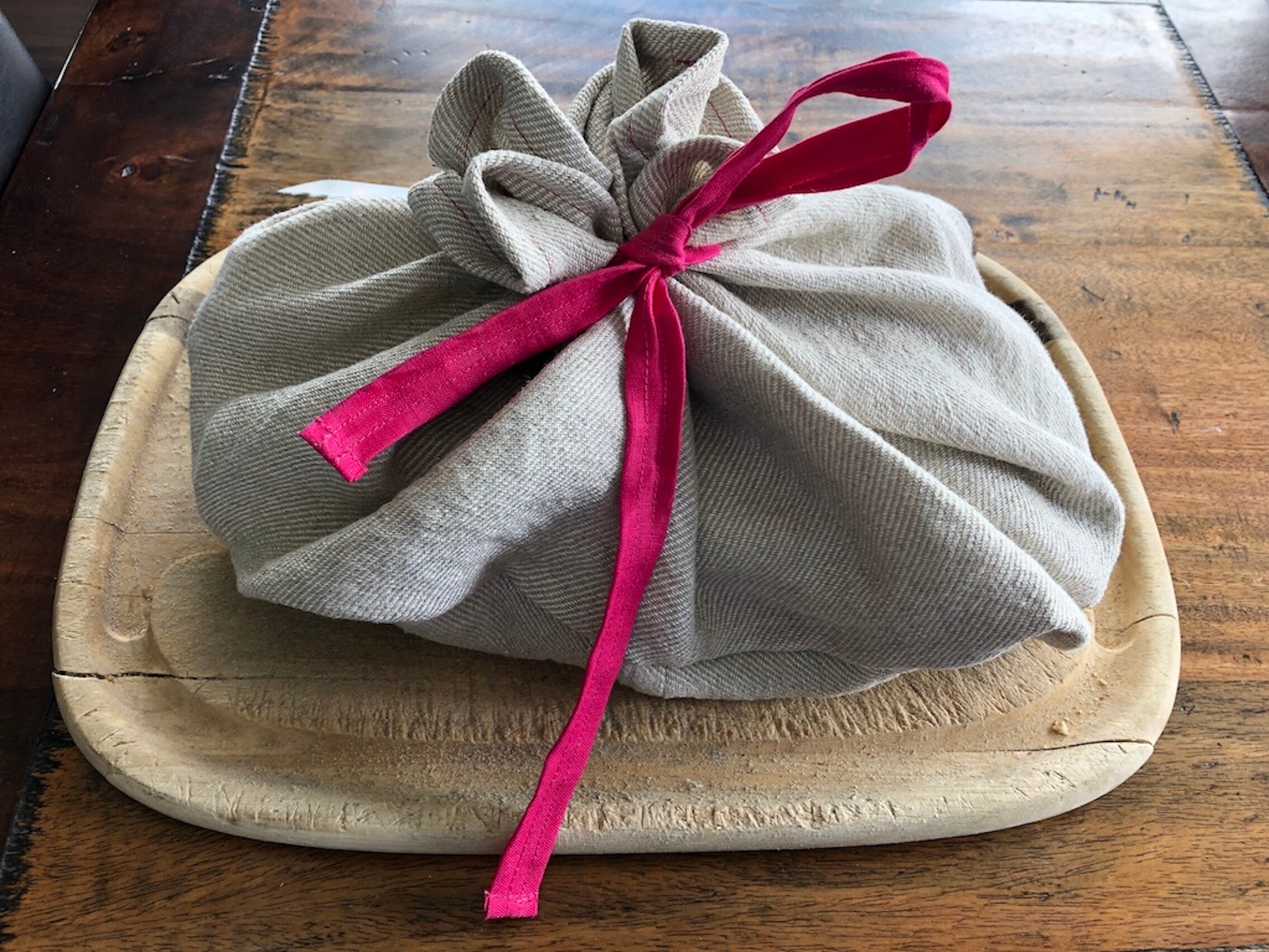 Sac à Pain en Lin Français - Fabriqué France-Linen Bread Bag - Made in France