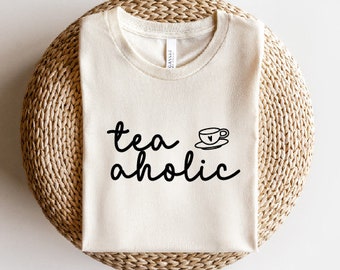 Tea aholic svg, tea lover svg, tea obsessed svg, tea quote svg, tea cup svg, tea mug svg, hand lettered svg, tea shirt svg, tea time svg,png