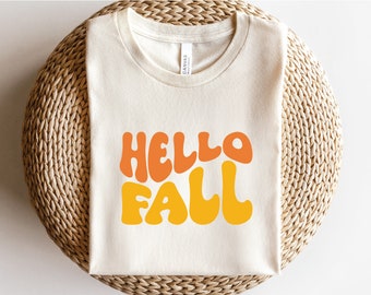 Hello Fall svg, Fall Svg, Halloween Svg, Halloween quotes shirt gift svg, png, dfx, Cricut cut file.