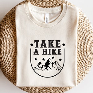 Take a hike Svg, Adventure awaits svg, Mountains svg, Camping svg, Hiking shirt gift, Outdoor svg, Cut File For Cricut and Silhouette