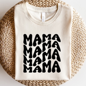 Mama Svg, Mom Svg, Retro Svg, Groovy Svg, Mother Svg, Mom Life Svg, Stacked Mama Svg, Trendy Svg, Boho Mama Svg, Mom Quote, Mom Saying Svg