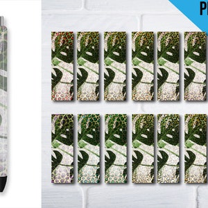 13 Pen Wrap PNG, Glitter Pen Wraps, Pen Wraps for Vinyl, Epoxy glitter pen, Epoxy pen, Pen, Packaging cards, Epoxy