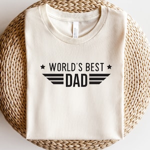 World’s Best Dad svg, World’s Best Dad cut file, Father’s Day SVG, Fathers Day svg, Fichier numérique décrit pour Silhouette Cricut