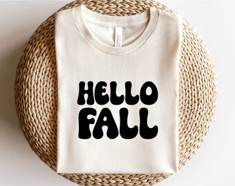 Hello Fall svg, Fall Svg, Halloween Svg, Halloween quotes shirt gift svg, png, dfx, Cricut cut file.