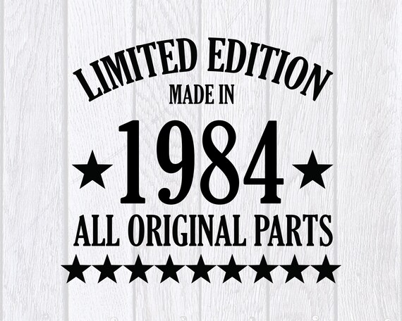 Vintage Made In 1984 36 Years Old Original Parts Birthday T-Shirt Vintage Made In 1984 36 Years Old Original Parts Birthday T-Shirt