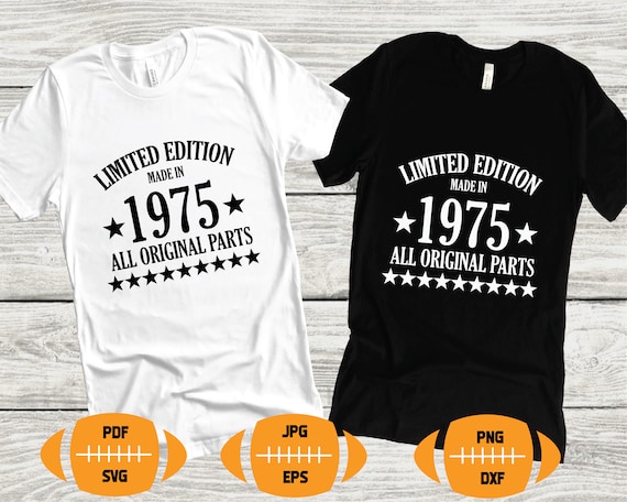 Limited Edition 1975 SVG All Original Parts 45rd Birthday Gift