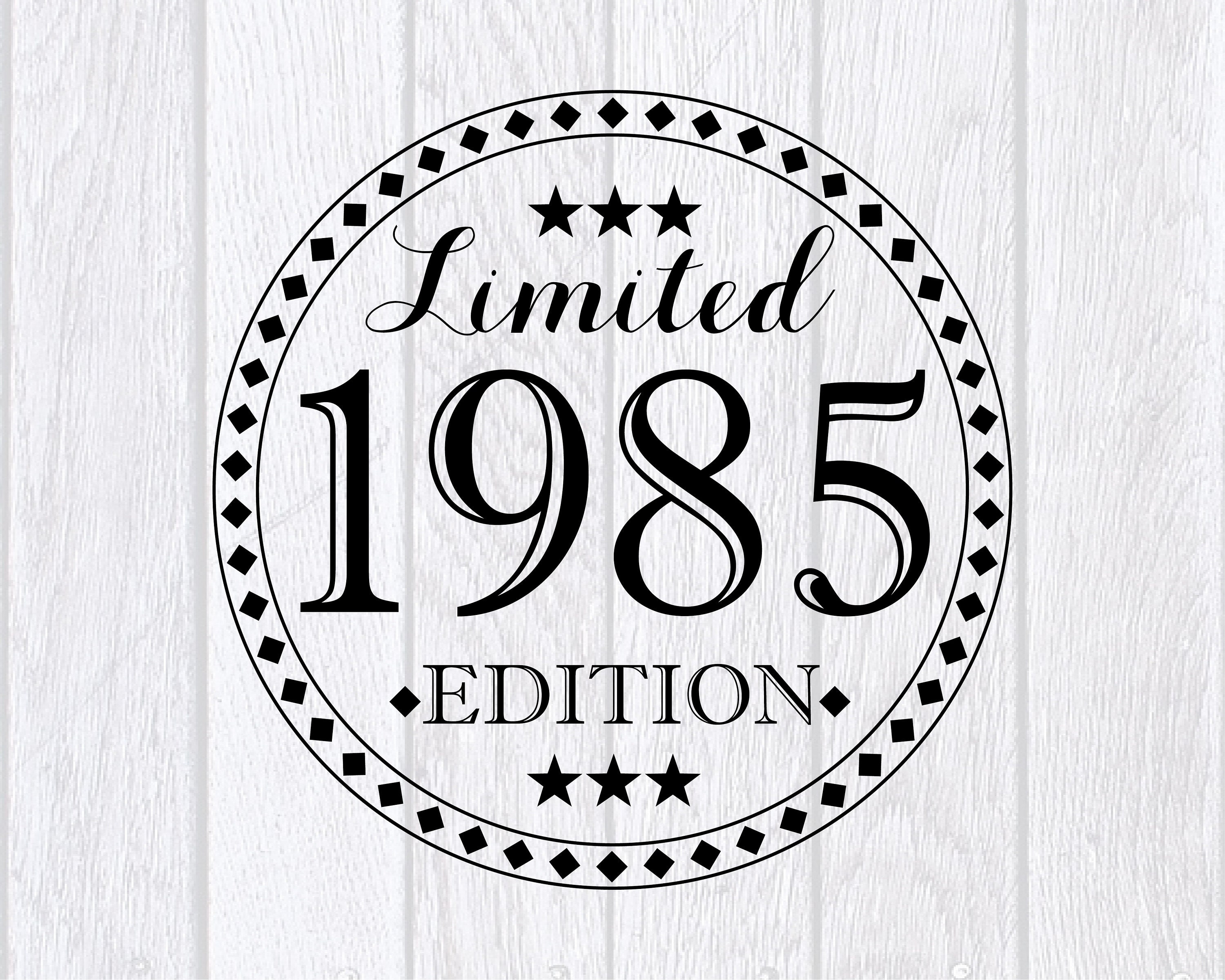 Limited Edition 1985 SVG All Original Parts 35th Birthday