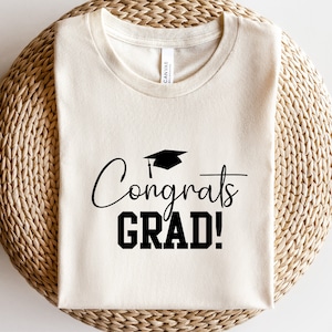 Graduate Svg File-Congrats Grad Cut File- Graduation Clipart- Cricut- Silhouette Cut File- Svg for Graduation- Graduation Digital Download