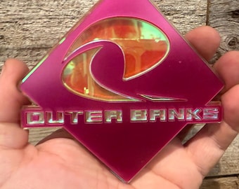 OUTER BANKS Pink Metallic with Iridescent Pink