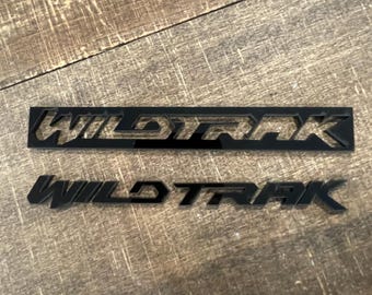 XXL Wildtrak Solo Gloss Black letters (MANY Colors Available!!!)