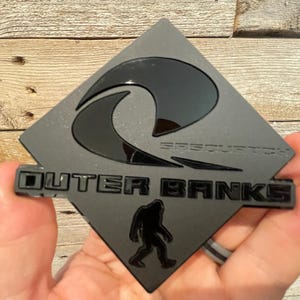 Blackout &quot;OUTERBANKS Sasquatch&quot; Gloss Black on Matte Black, (MANY Colors Available!!!)