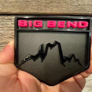 NEW &quot;BIG BEND&quot; Matte Black, Gloss Black, Hot Pink