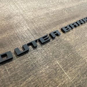 NEW &quot;OuterBanks&quot; Solo Matte Black letters (MANY Colors Available!!!)