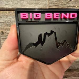 NEW &quot;BIG BEND&quot; Matte Black, Gloss Black, Pink Metallic