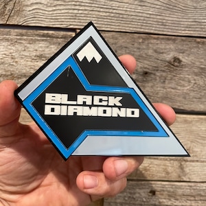 NUEVAS insignias &quot;BLACK DIAMOND&quot;, insignias acrílicas, emblemas con nuevo estilo de carrocería
