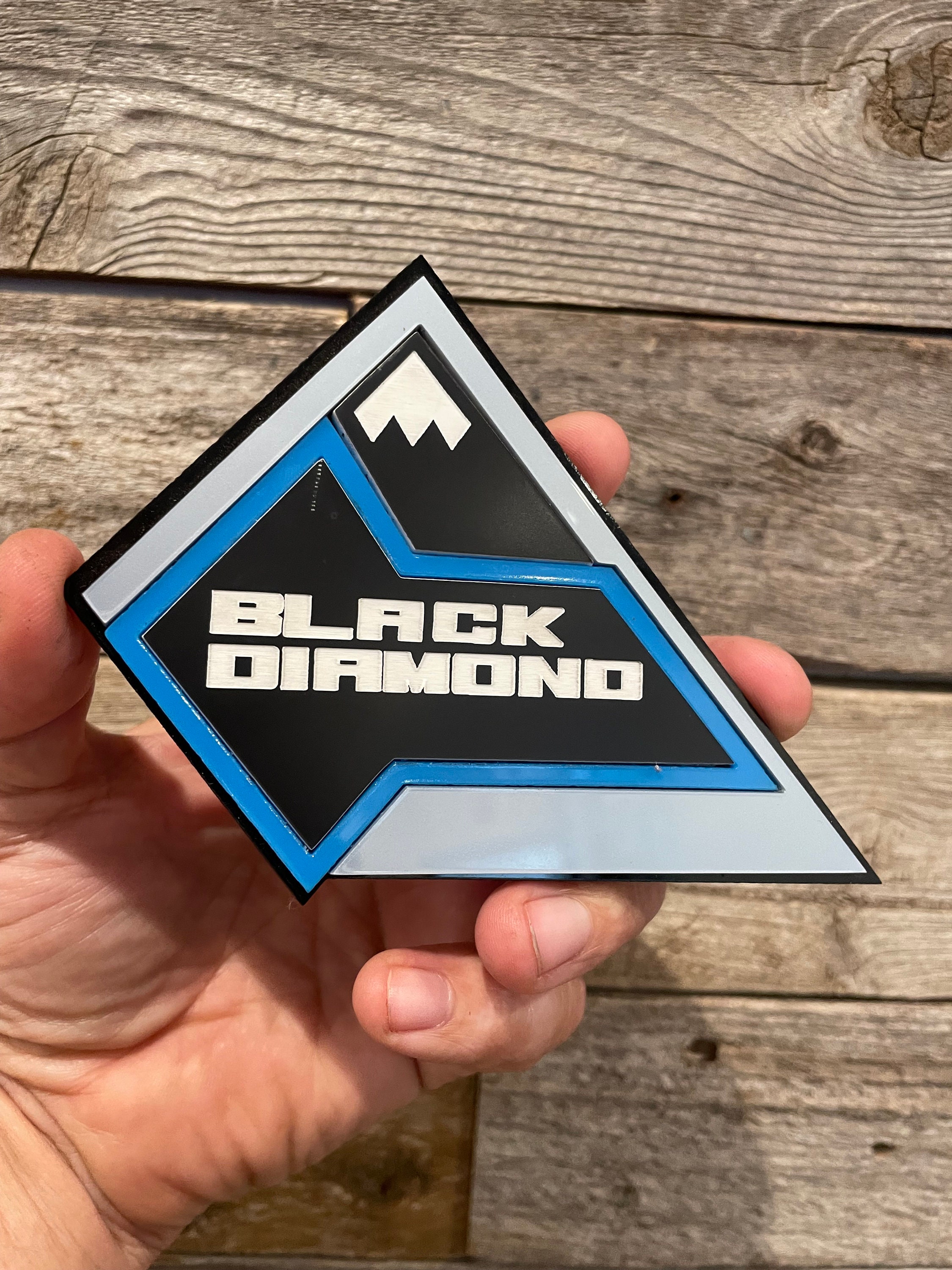 Black Diamond Logo Sticker