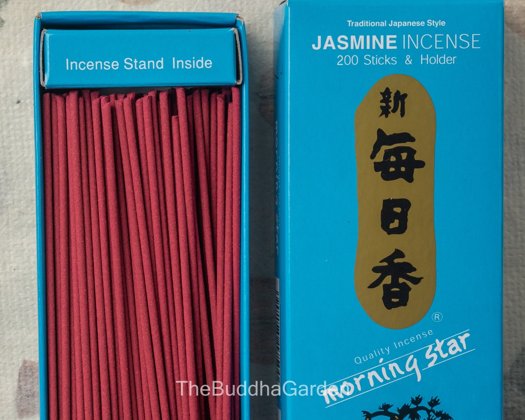 Jasmine Incense 200 Traditional Japanese Jasmine Incense Etsy