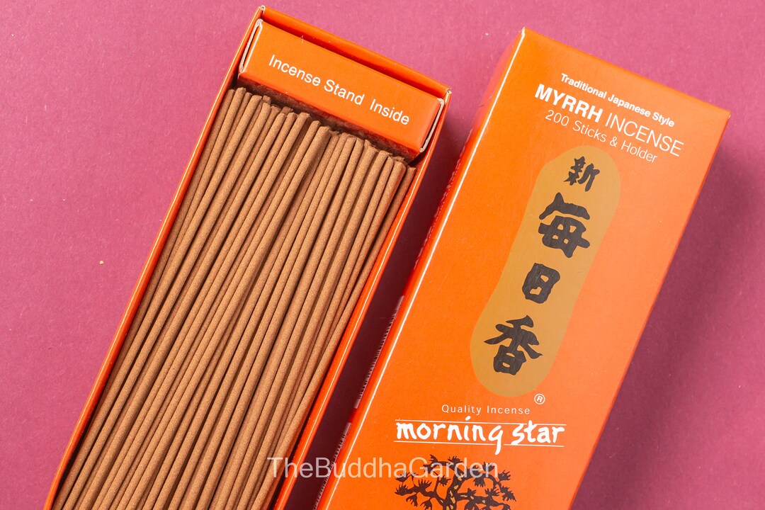 Myrrh Incense 200 Sticks of Traditional Japanese Myrrh Incense for