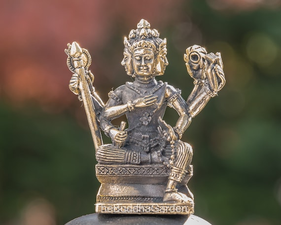 Lord Brahma Statue: Hindu God Brahma Statue God of Creation - Etsy
