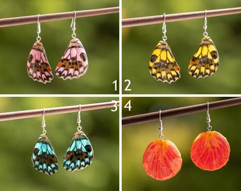 Butterfly Earrings, Dangle Earrings, Handmade Earrings, Animal Earrings