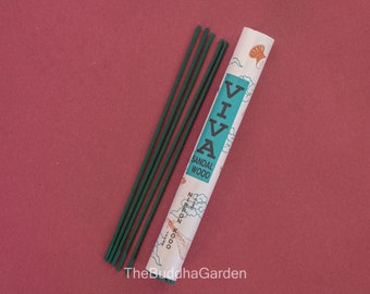 Mainichi-koh Viva Sandalwood Incense Sticks, Traditional Japanese Sanal Wood Incense from Mainichikoh