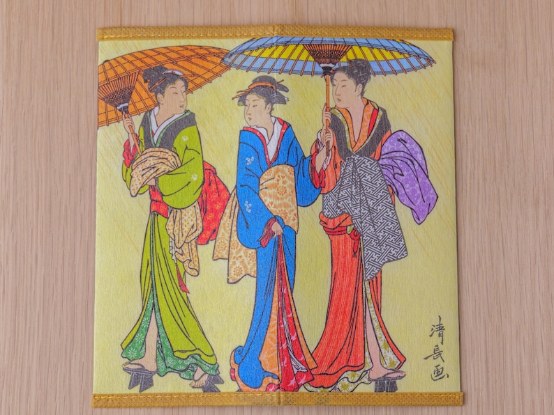 Japanese Wallets: Rice Paper Billfolds Three Ladies
