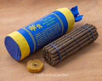 Tibetan Nag Champa Incense: 30 Sticks of Ancient Tibetan Nag Champa Incense, ~4.25 Inches Long