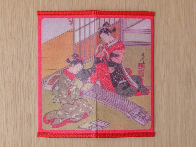 Japanese Wallets: Rice Paper Billfolds The Musicians