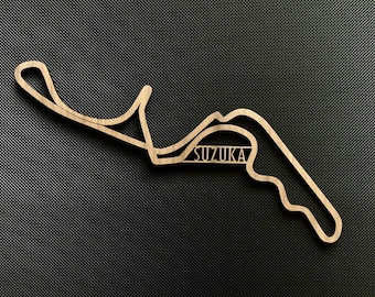 Suzuka Circuit Wall Art | Japanese Grand Prix | Formula 1 Track Decor | F1 Fan Gift | Motorsport Wall Art | Racing Room Decor