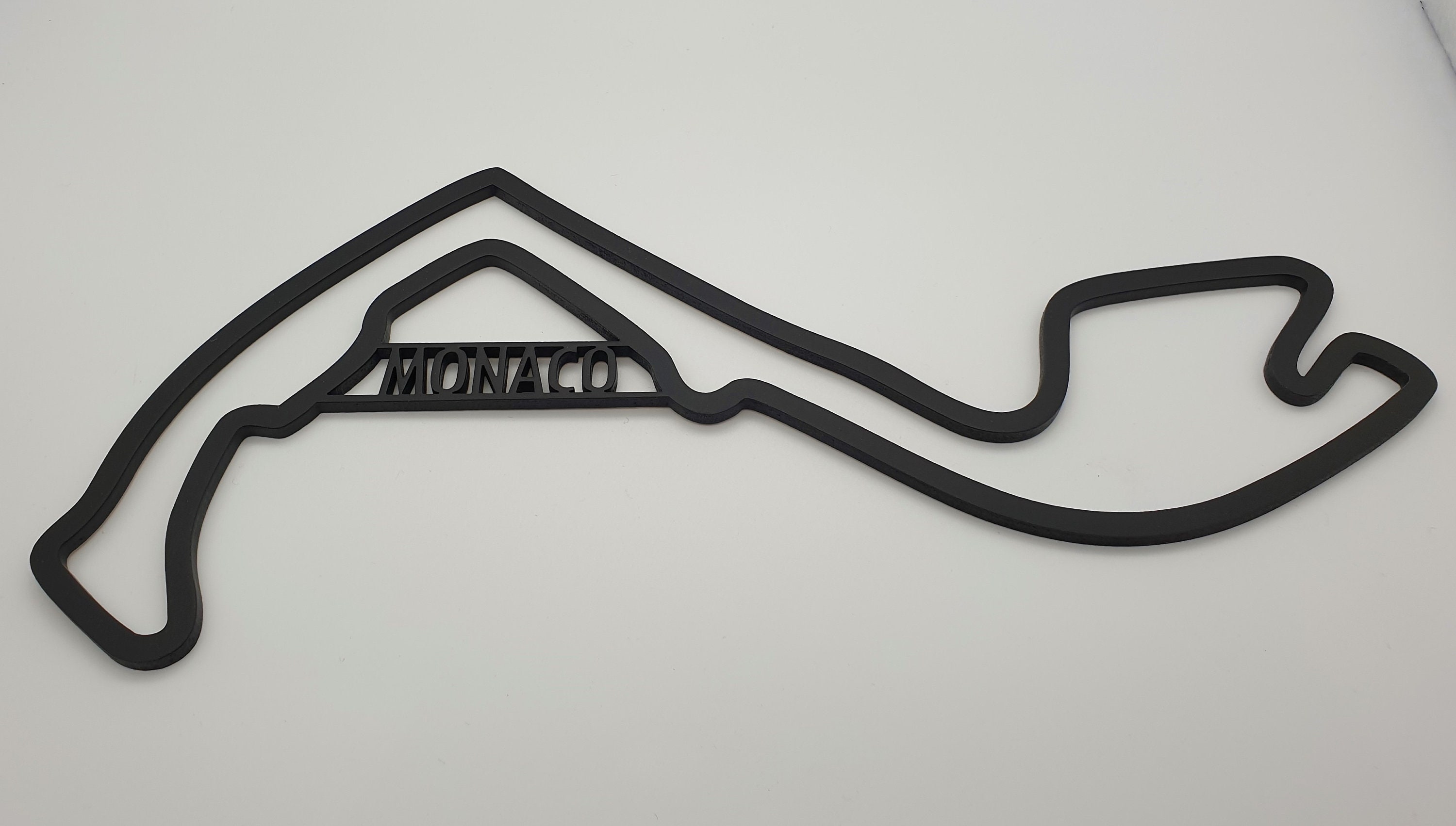 Race Track Wall Art Monaco F1