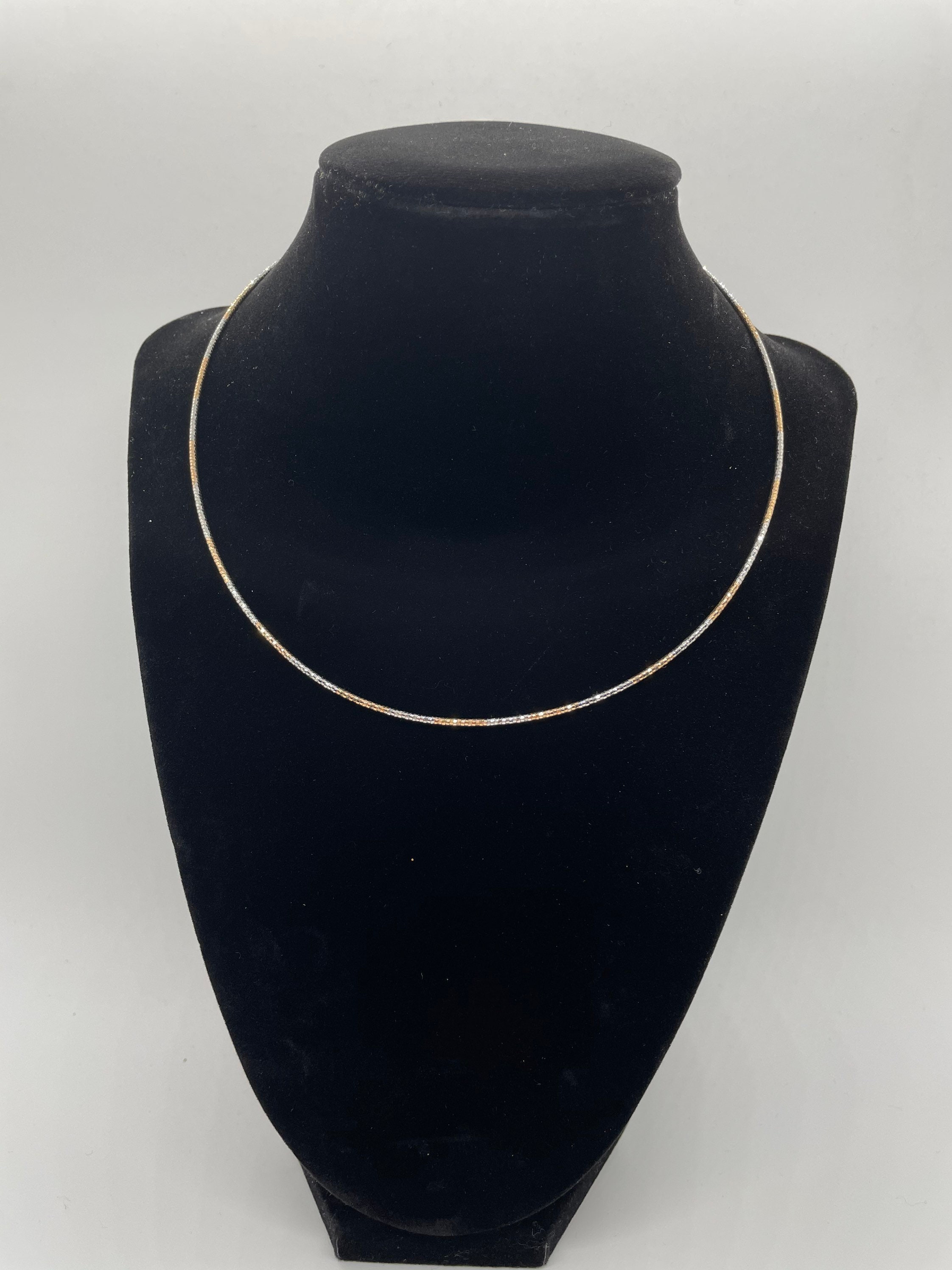 Minimalist Multi Layered Sparkling Thin Chain Necklace For Women