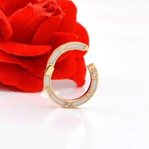 Elegant 14k Gold Charm Holders